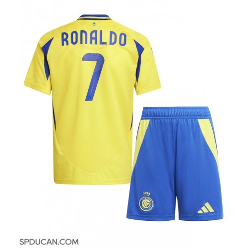 Dječji Nogometni Dres Al-Nassr Cristiano Ronaldo #7 Domaci 2024-25 Kratak Rukav (+ Kratke hlače)